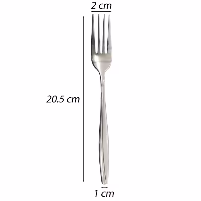 ست قاشق و چنگال 12 پارچه مدل ماینز کد UN-3611