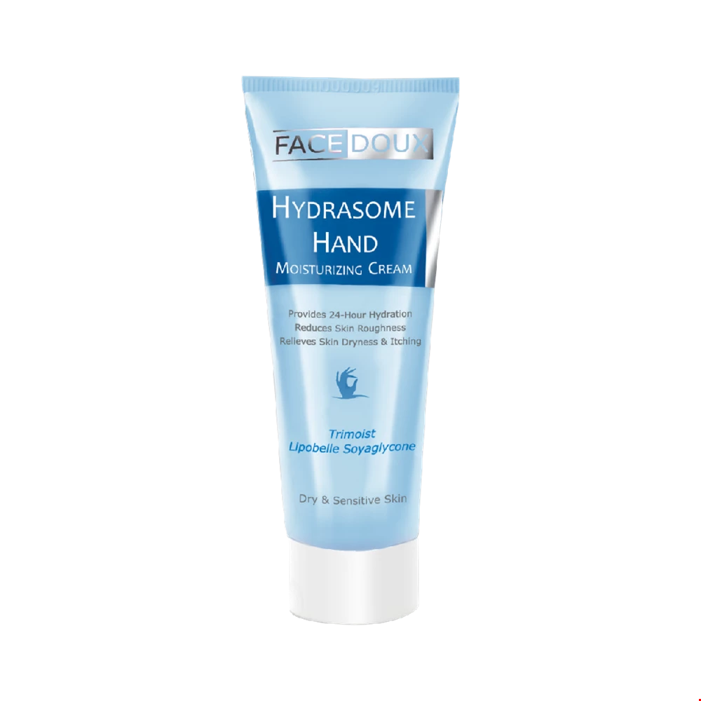 کرم مرطوب کننده دست هیدرازوم مناسب پوست های خشک و حساس فیس دوکس 75 میلی لیتری
