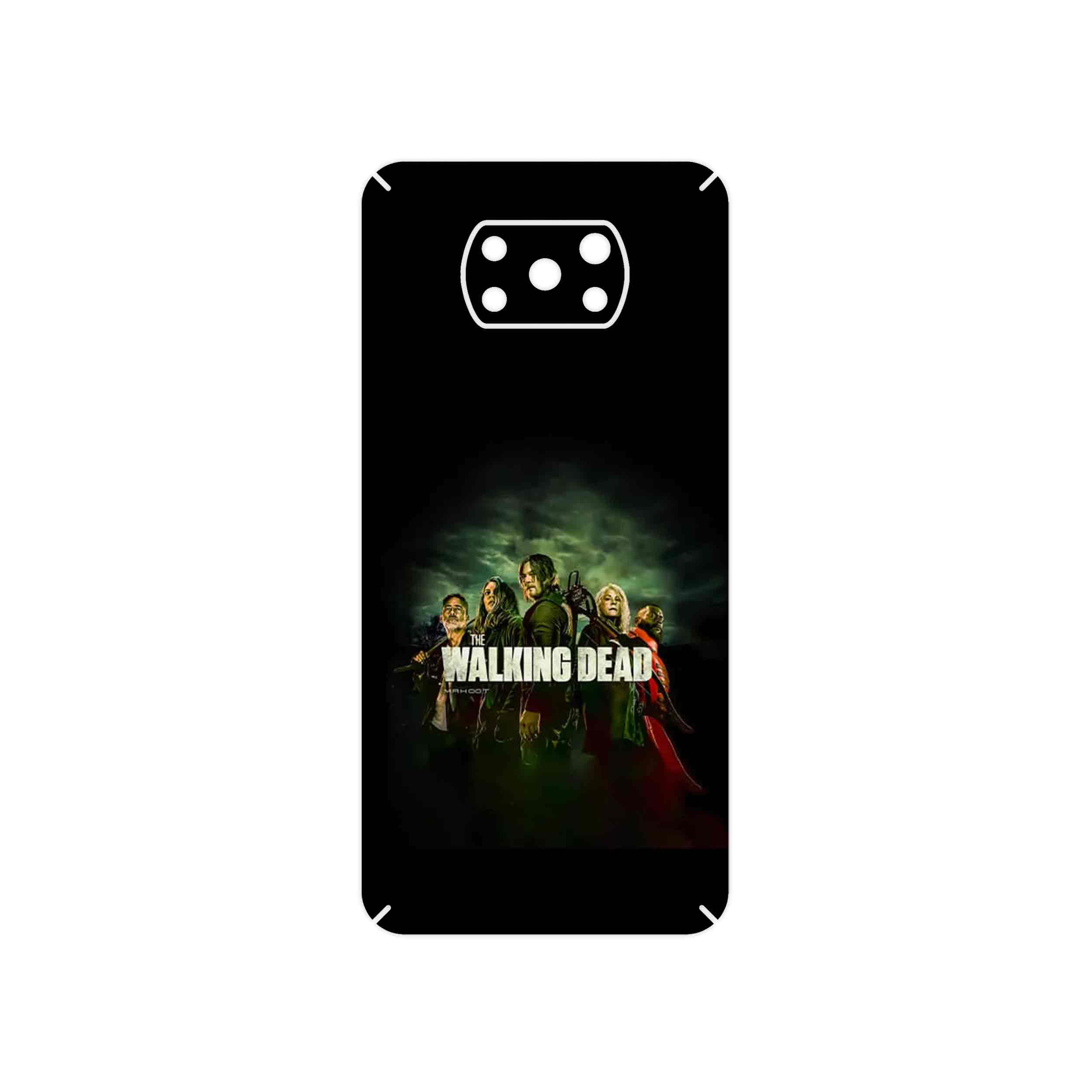 برچسب پوششی ماهوت مدل WALKING DEAD مناسب برای گوشی موبایل شیائومی Poco X3 Pro
