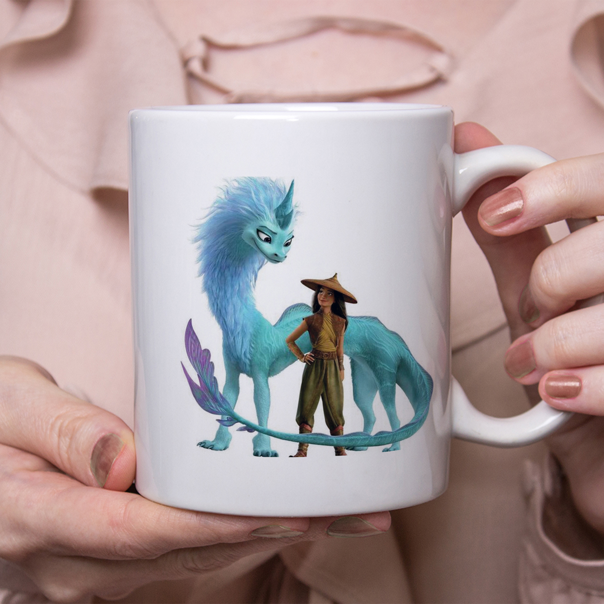 ماگ طرح انیمیشن رایا و آخرین اژدها کد 006