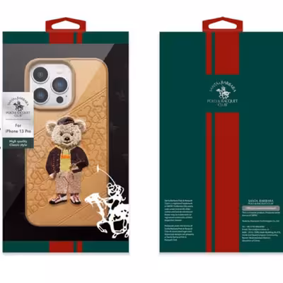 کاور سانتا باربارا مدل TEDDY کد 08 مناسب برای گوشی موبایل اپل IPHONE 14 PRO