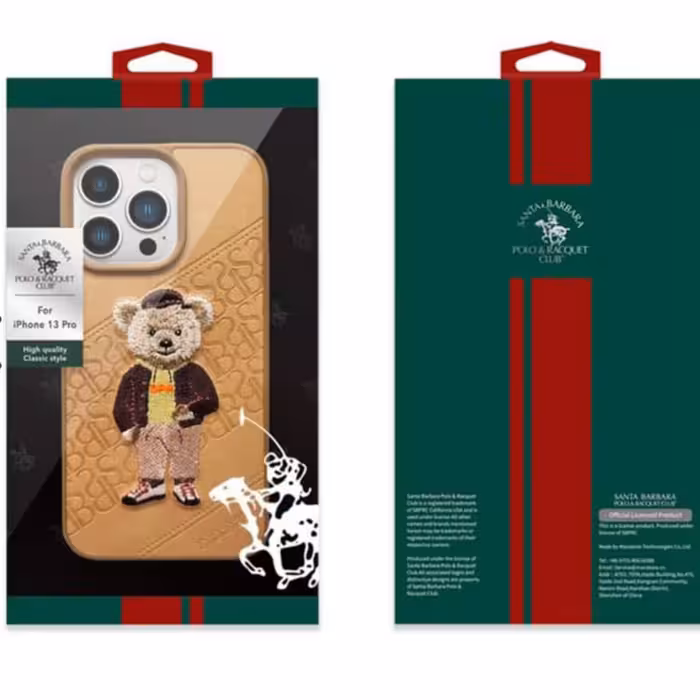 کاور سانتا باربارا مدل TEDDY کد 08 مناسب برای گوشی موبایل اپل IPHONE 14 PRO