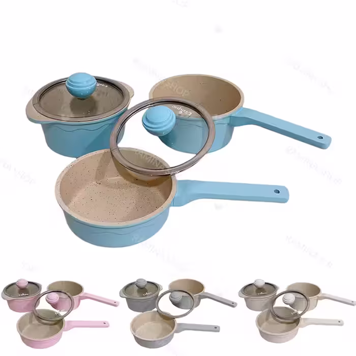سرویس قابلمه 5 تکه گرانیتی مدل un-7752 یونیک Unique