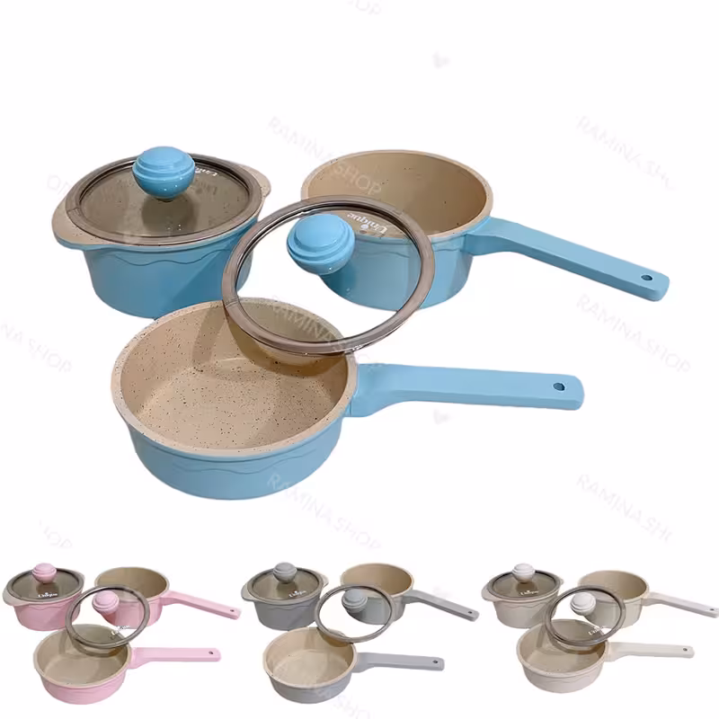 سرویس قابلمه 5 تکه گرانیتی مدل un-7752 یونیک Unique