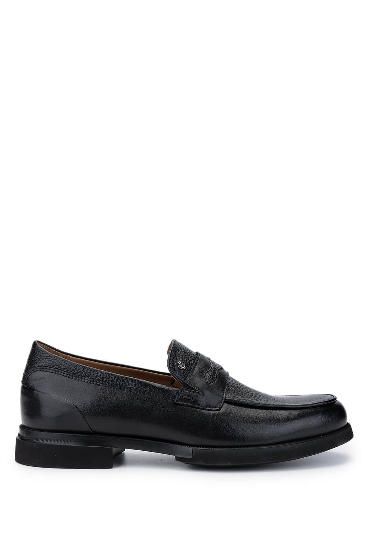 لوفر مشکی مردانه کفش های سیاه چرمی Tamer Tanca