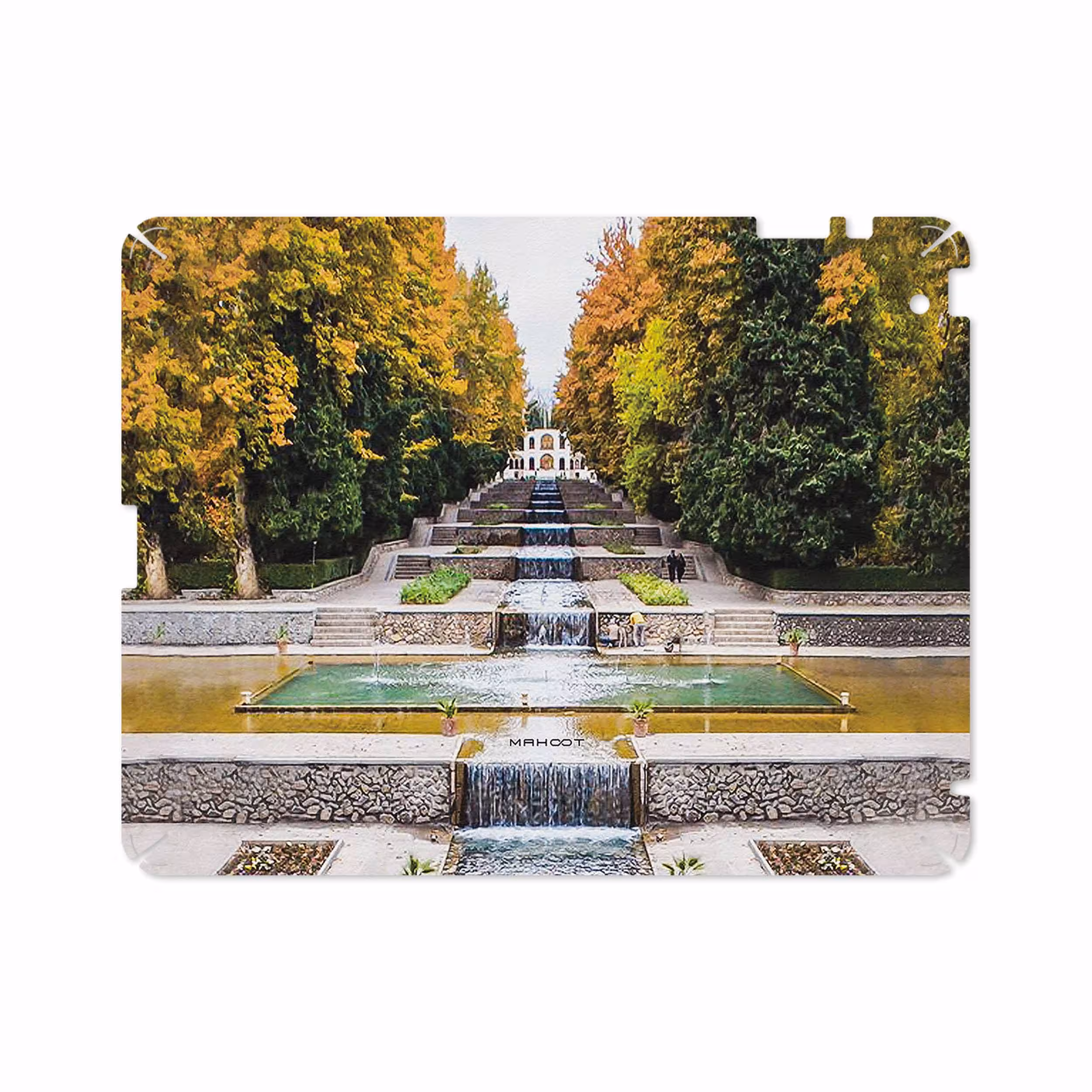 برچسب پوششی ماهوت مدل SHAHZADEH-Garden مناسب برای تبلت اپل iPad 2 2011 A1396