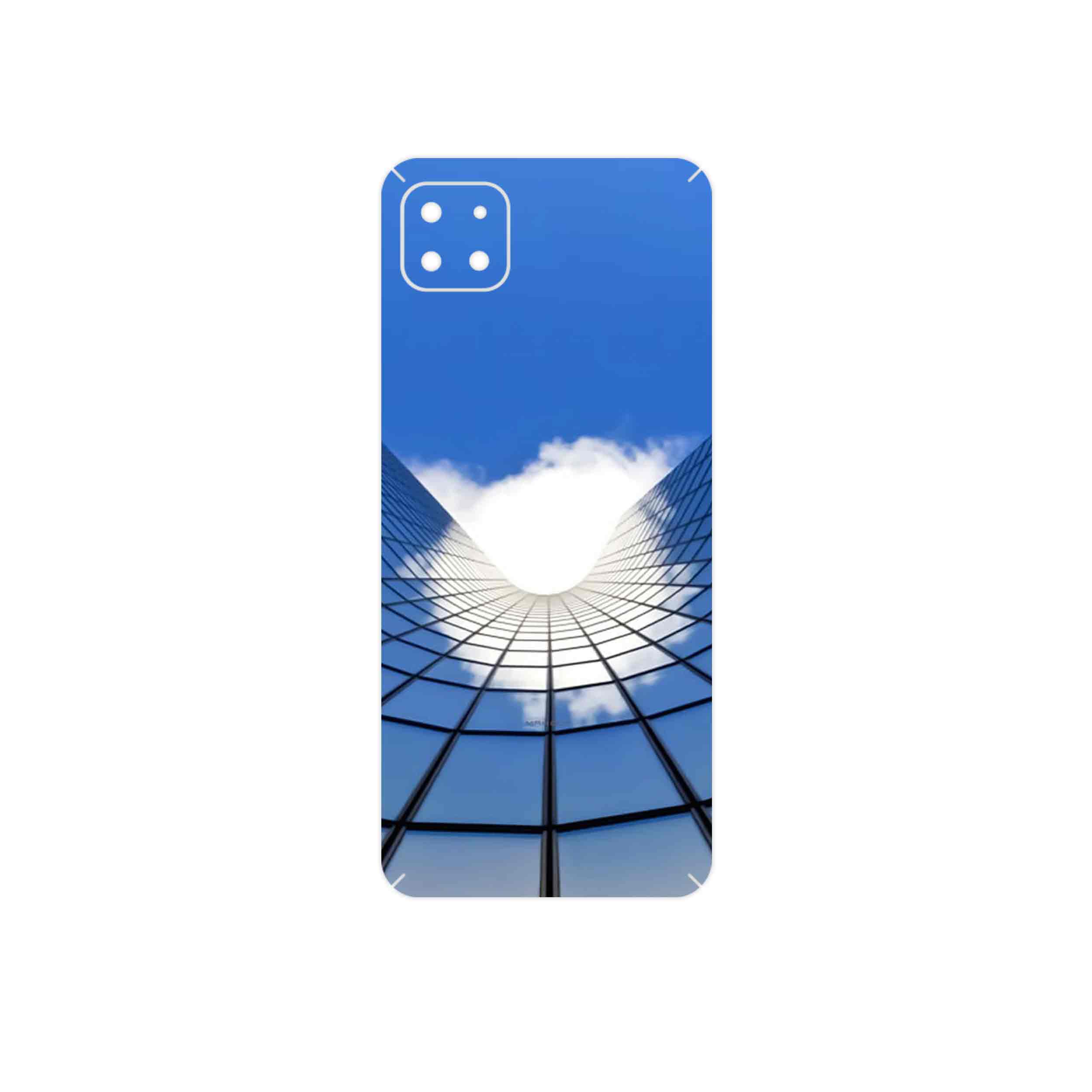 برچسب پوششی ماهوت مدل Glass skyscraper مناسب برای گوشی موبایل سامسونگ Galaxy A22 5G