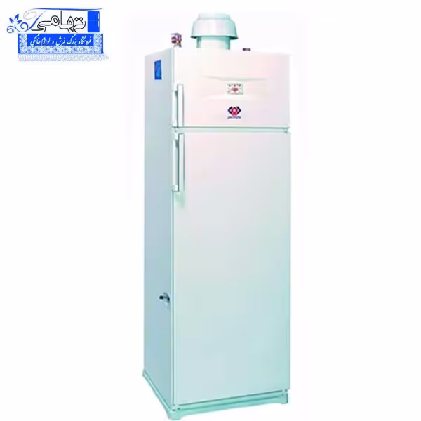 آبگرمکن گازی ایرانشرق 200 لیتری (ایستاده)مدل یکتا 970 مخزنی یخچالی