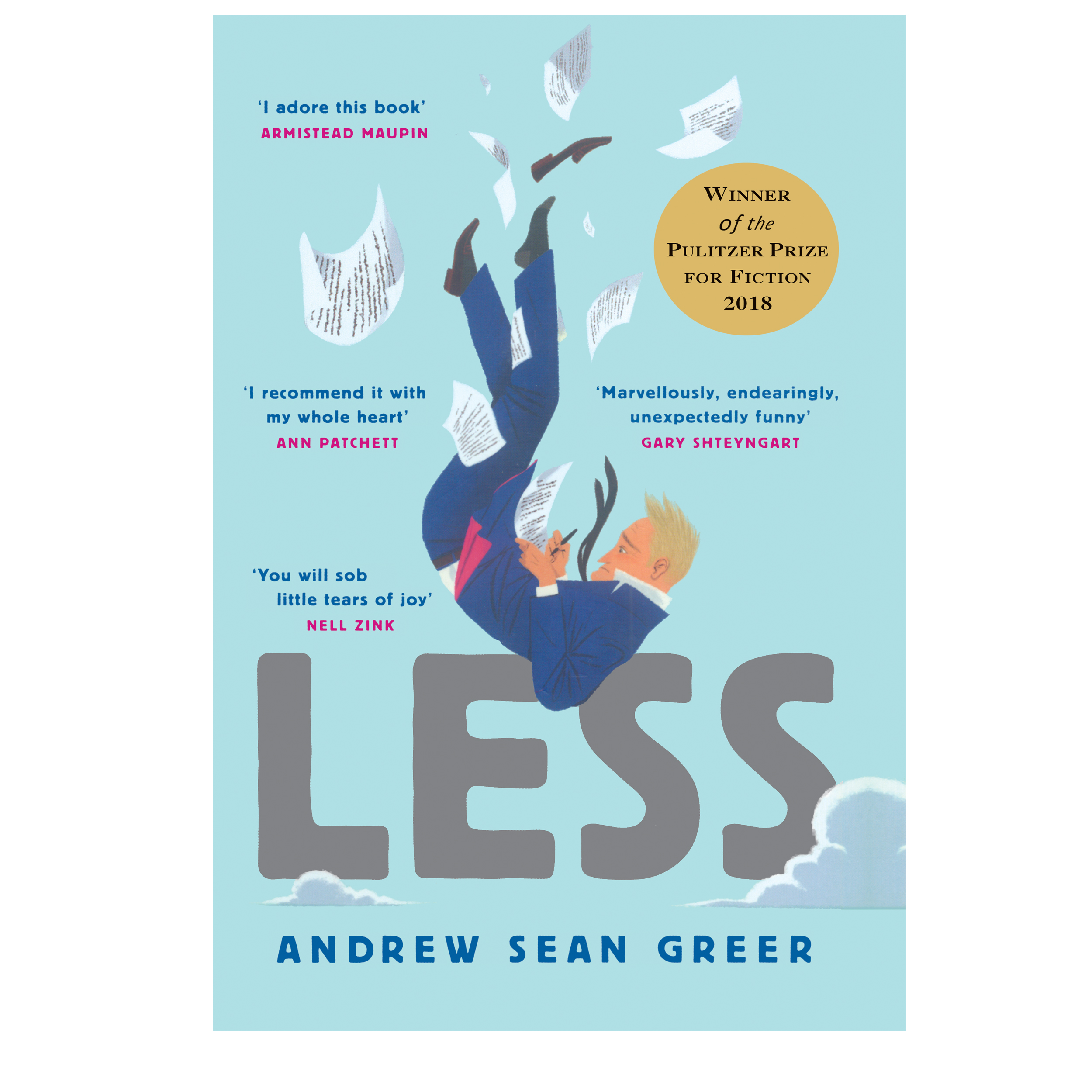 کتاب LESS اثر Andrew Sean Greer انتشارات هدف نوین
