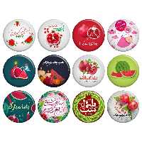 پیکسل گالری باجو طرح یلدا کد 105 مجموعه 12 عددی