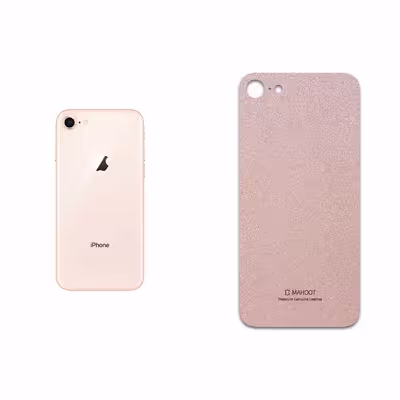 برچسب پوششی ماهوت مدل Rose Gold Leather مناسب برای گوشی موبایل اپل iPhone 8