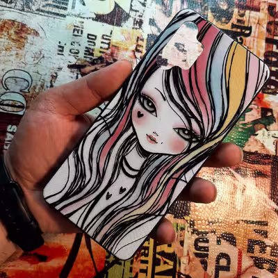 کاور طرح دختر مدل BEAUT مناسب برای گوشی موبایل سامسونگ Galaxy A32