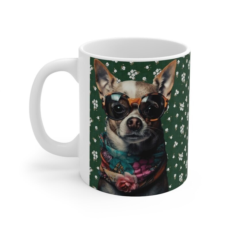 ماگ طرح سگ Dog مدل NM1249