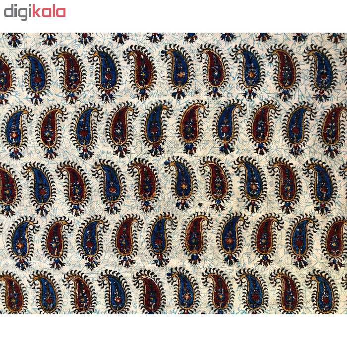 رومیزی قلمکار ممتاز اصفهان طرح بته جقه مدل G72