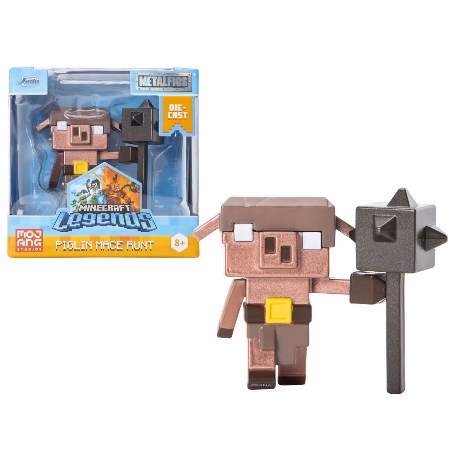 خرید فیگور فلزی Minecraft Legends Piglin Mace Runt با بهترین قیمت