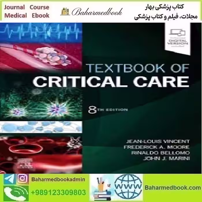 Textbook of Critical Care 2024 TRUE PDF price 1€ - کتاب پزشکی بهار