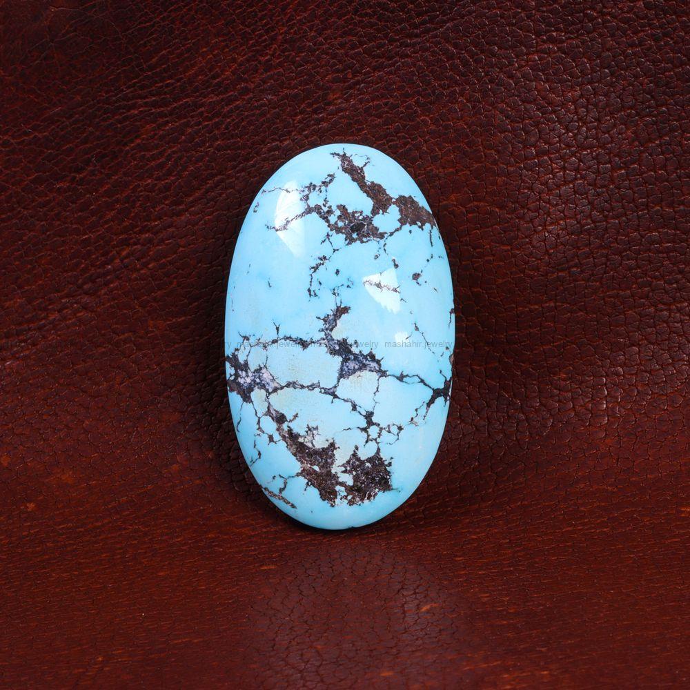 نگین فیروزه شجری کد 14445 - جواهری مشاهیر