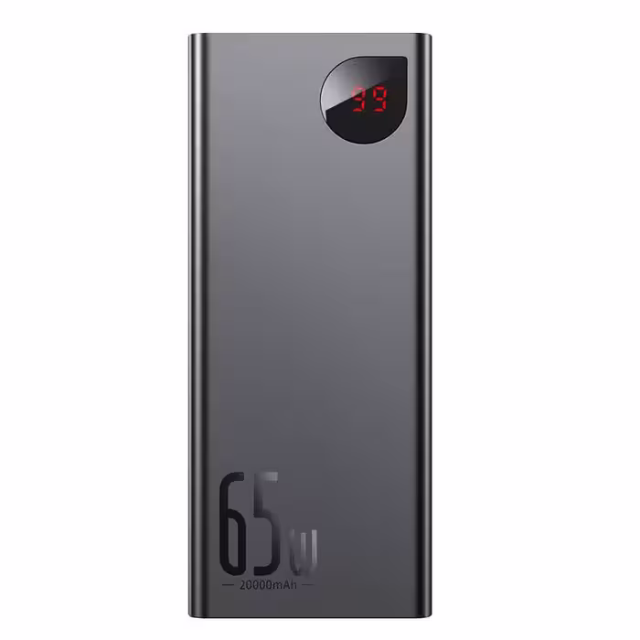 پاوربانک 65 وات فست شارژ 20000 باسئوس Baseus Adaman Metal PPIMDA-D QC3 PD 65W