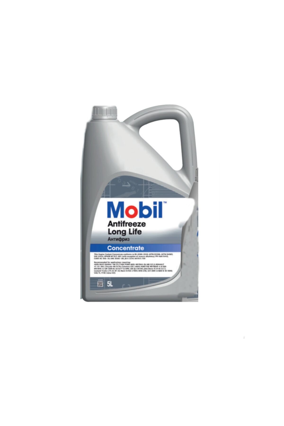 ضدیخ کنسانتره عمر طولانی آنتی فریز 5LT موبیل اورحینال Mobil