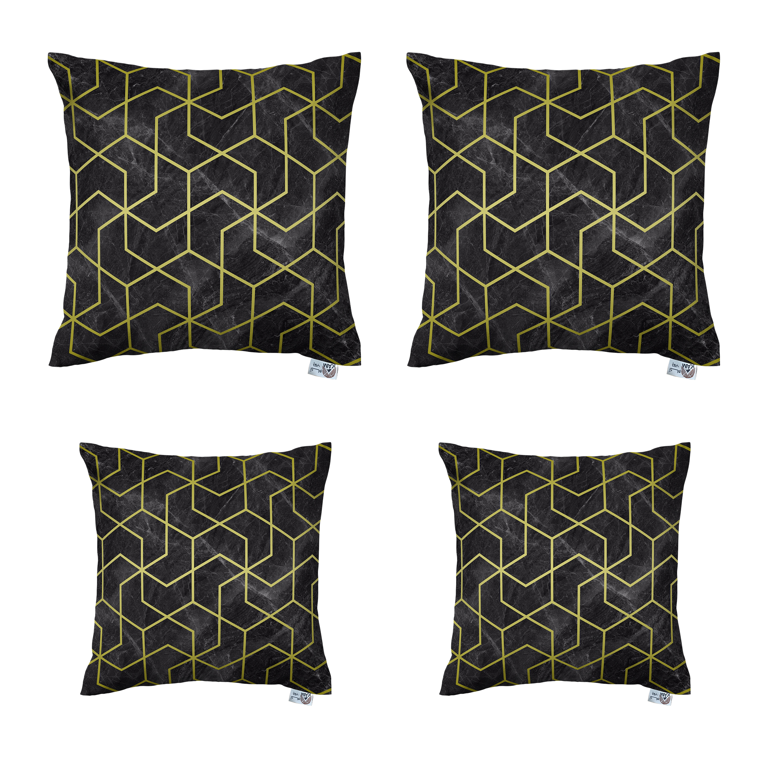 کوسن آکام چوب مدل AK-87 مجموعه 4 عددی