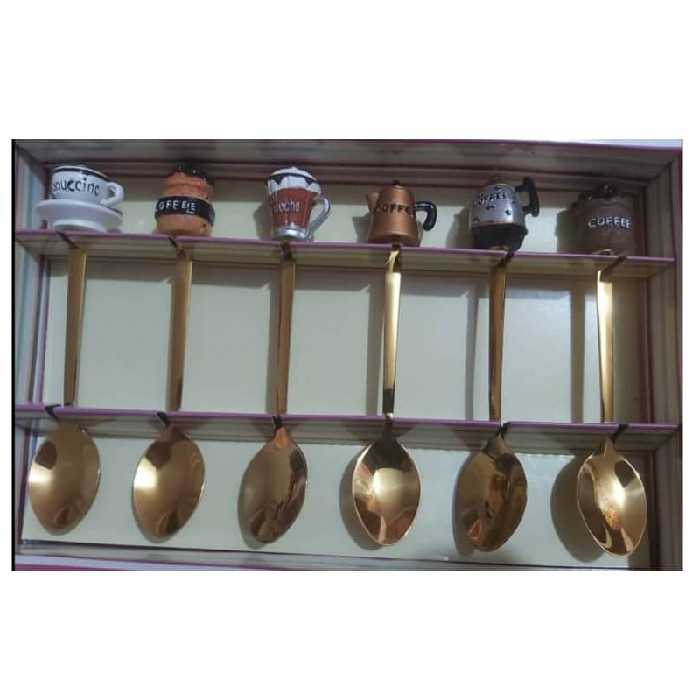 قاشق دسر طرح کافی(هر عدد) 