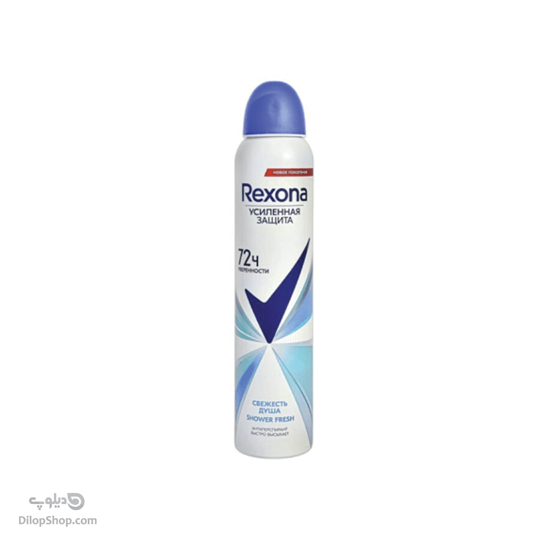 اسپری ضد تعریق زنانه رکسونا مدل SHOWER FRESH