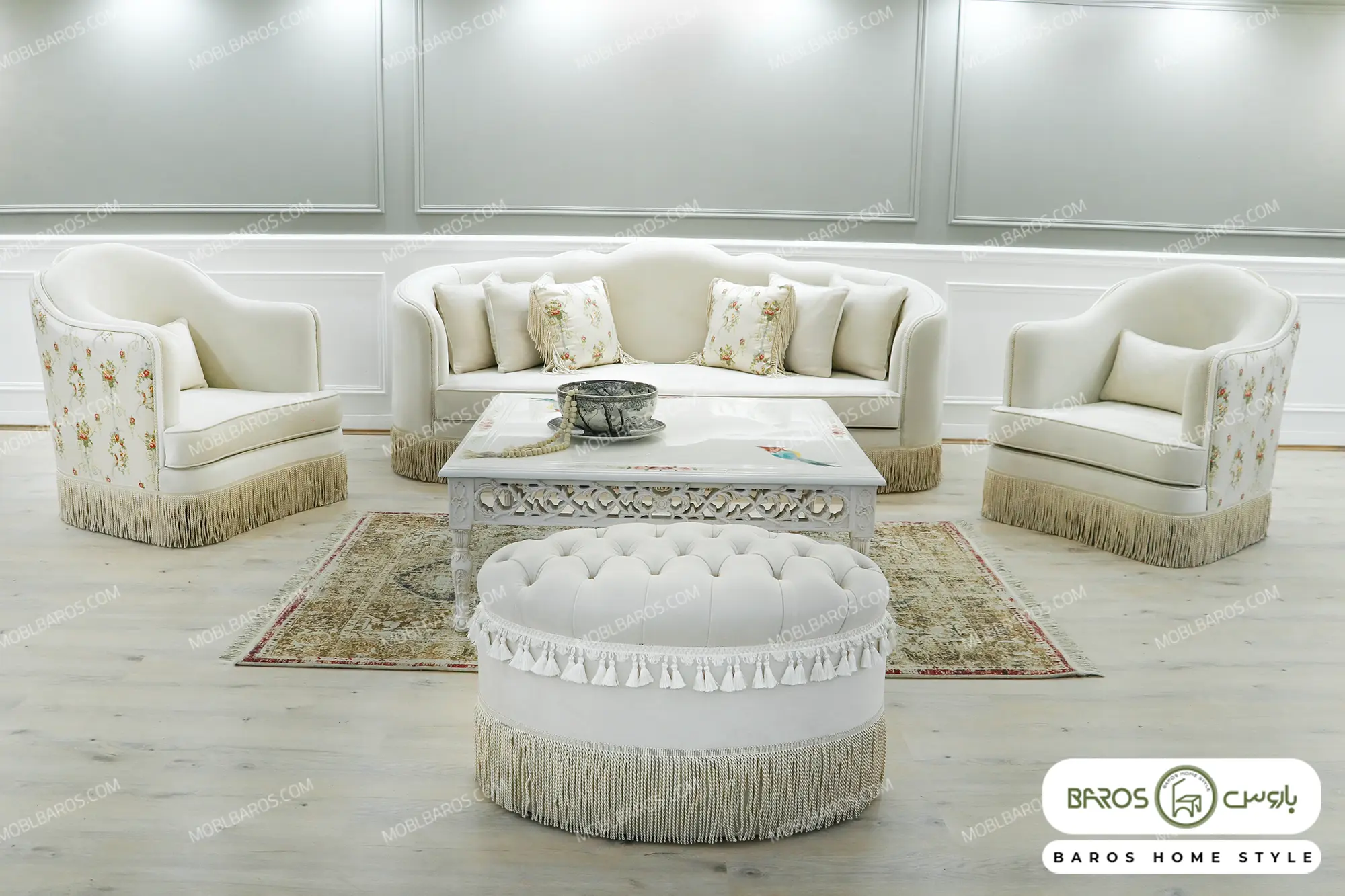 مبل راحتی شیک 5 نفره صبا کد 3