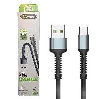 کابل تایپ سی کنفی تبدیل USB به USB-C وی اسمارت مدل V S SPEED PLUS طول 1 متر

