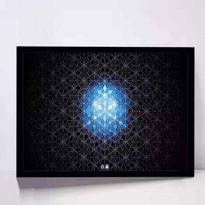 تابلو مدل geometry angels کد F-12034 | دنیای قاب