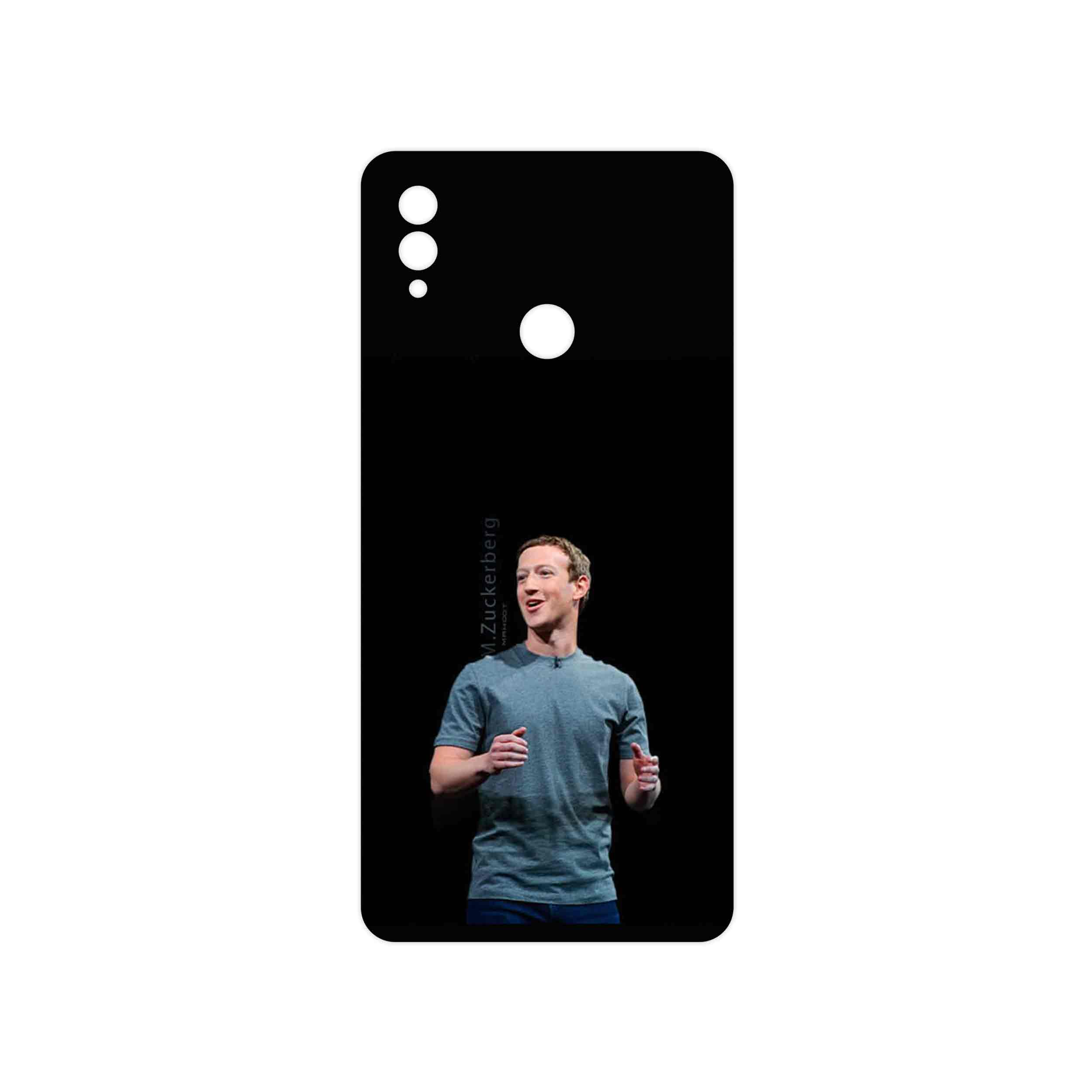 برچسب پوششی ماهوت مدل Mark_Zuckerberg مناسب برای گوشی موبایل آنر Note 10
