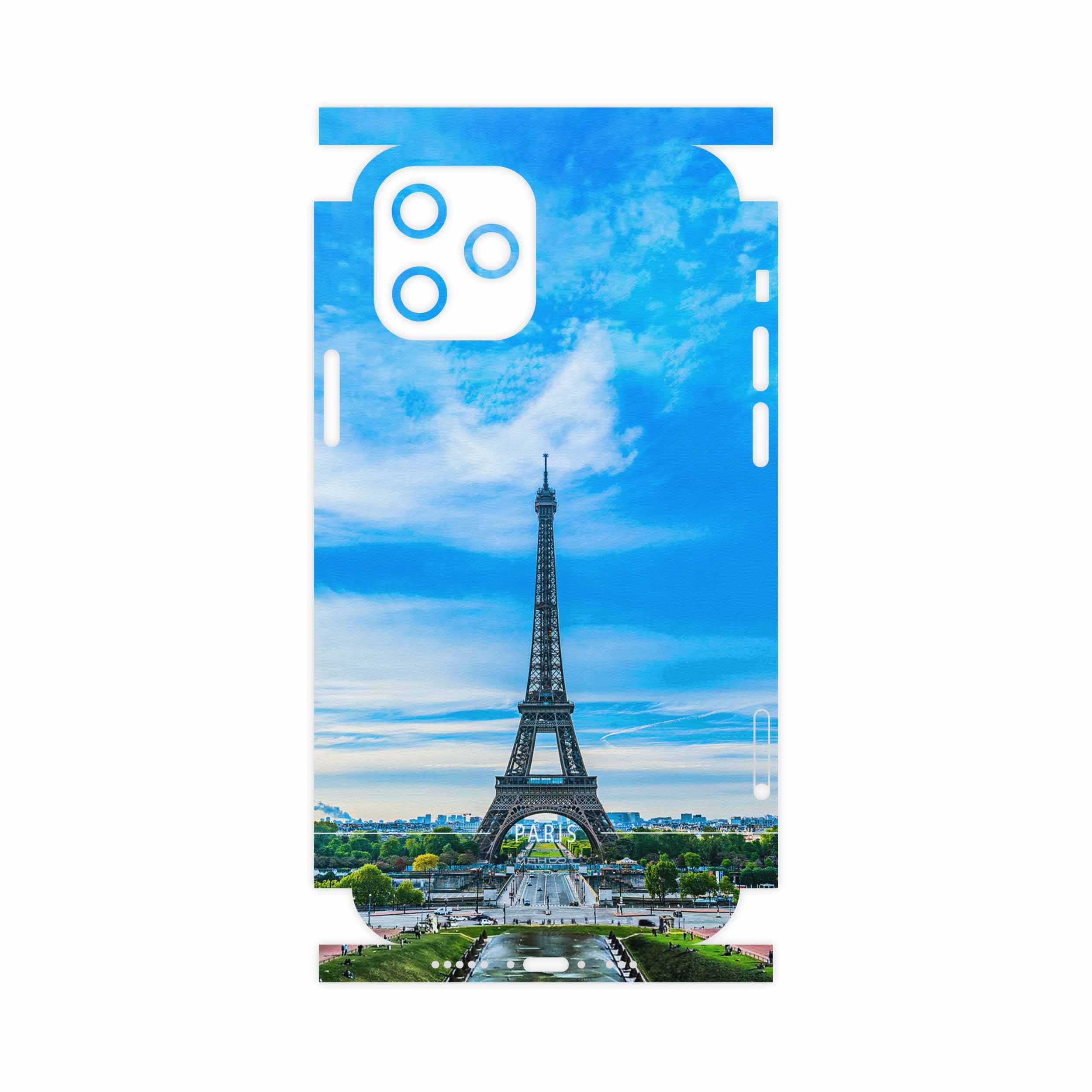 برچسب پوششی ماهوت مدل Paris-City-FullSkin مناسب برای گوشی موبایل اپل iPhone 12 Pro