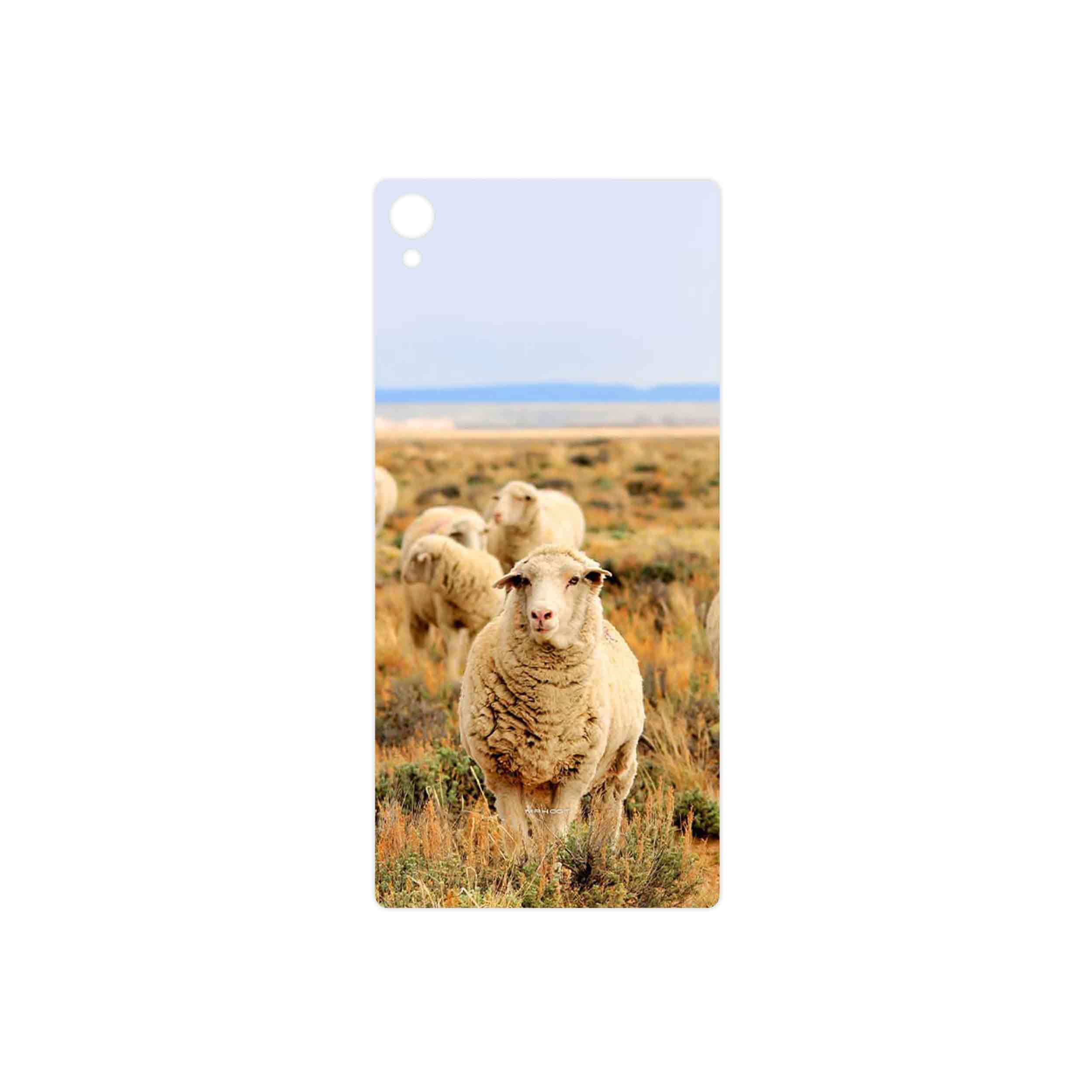 برچسب پوششی ماهوت مدل Sheep مناسب برای گوشی موبایل سونی Xperia Z3
