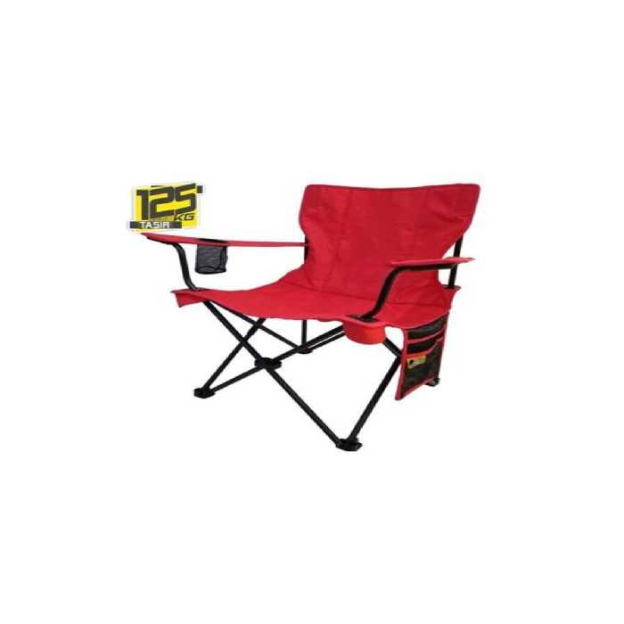 صندلی کمپ قرمز اردوگاه لوکس V2 فانکی چیز Funky Chairs