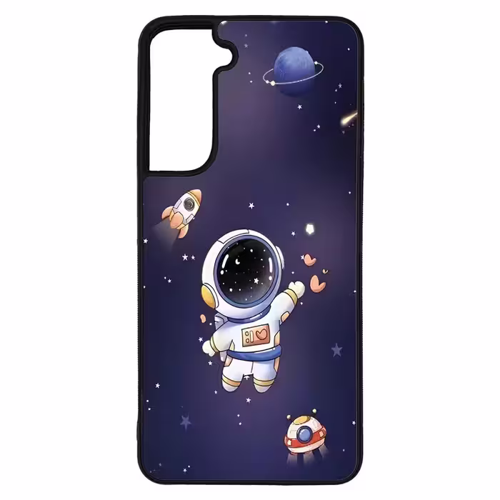 کاور طرح فضانورد کد G-040 مناسب برای گوشی موبایل سامسونگ Galaxy S21 FE | دیجی قاب دونی