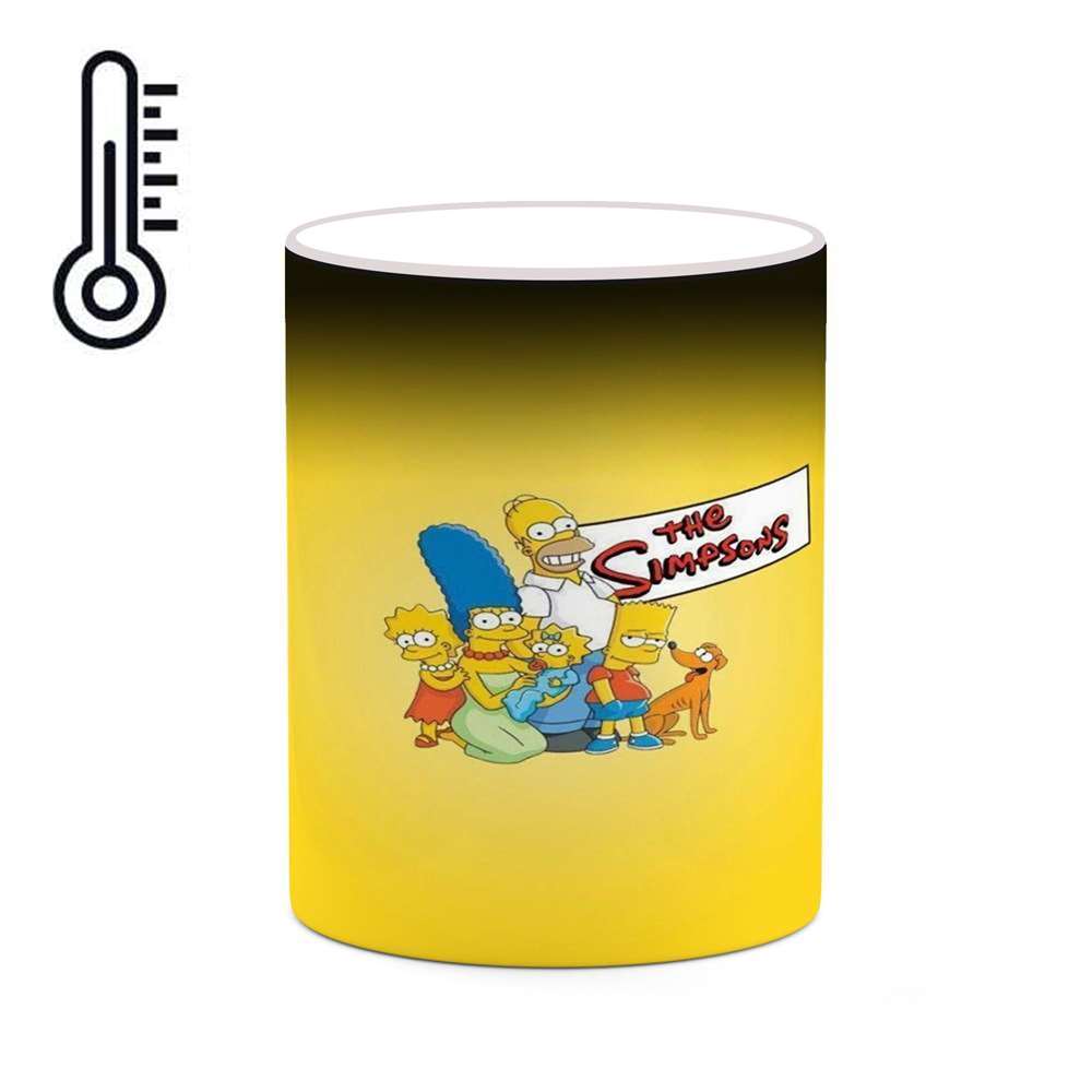 ماگ حرارتی کاکتی طرح کارتون سیمپسون مدل mgh23737