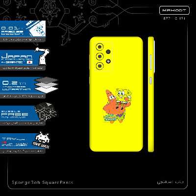 برچسب پوششی ماهوت مدل SpongeBob SquarePants-FullSkin مناسب برای گوشی موبایل سامسونگ Galaxy A33 5G