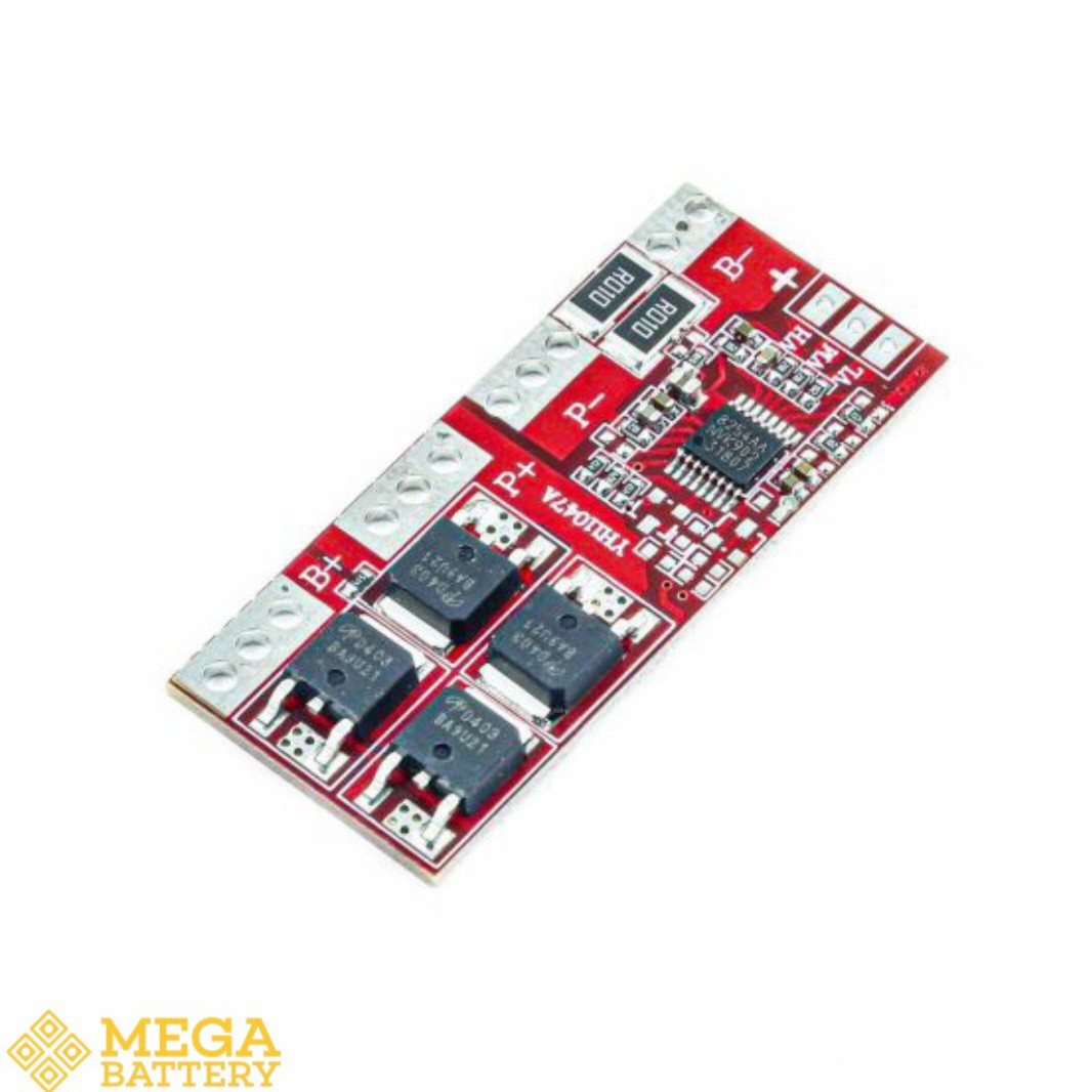 ماژول محافظ شارژ باتری لیتیومی 4 سل قرمز 30A 148V
