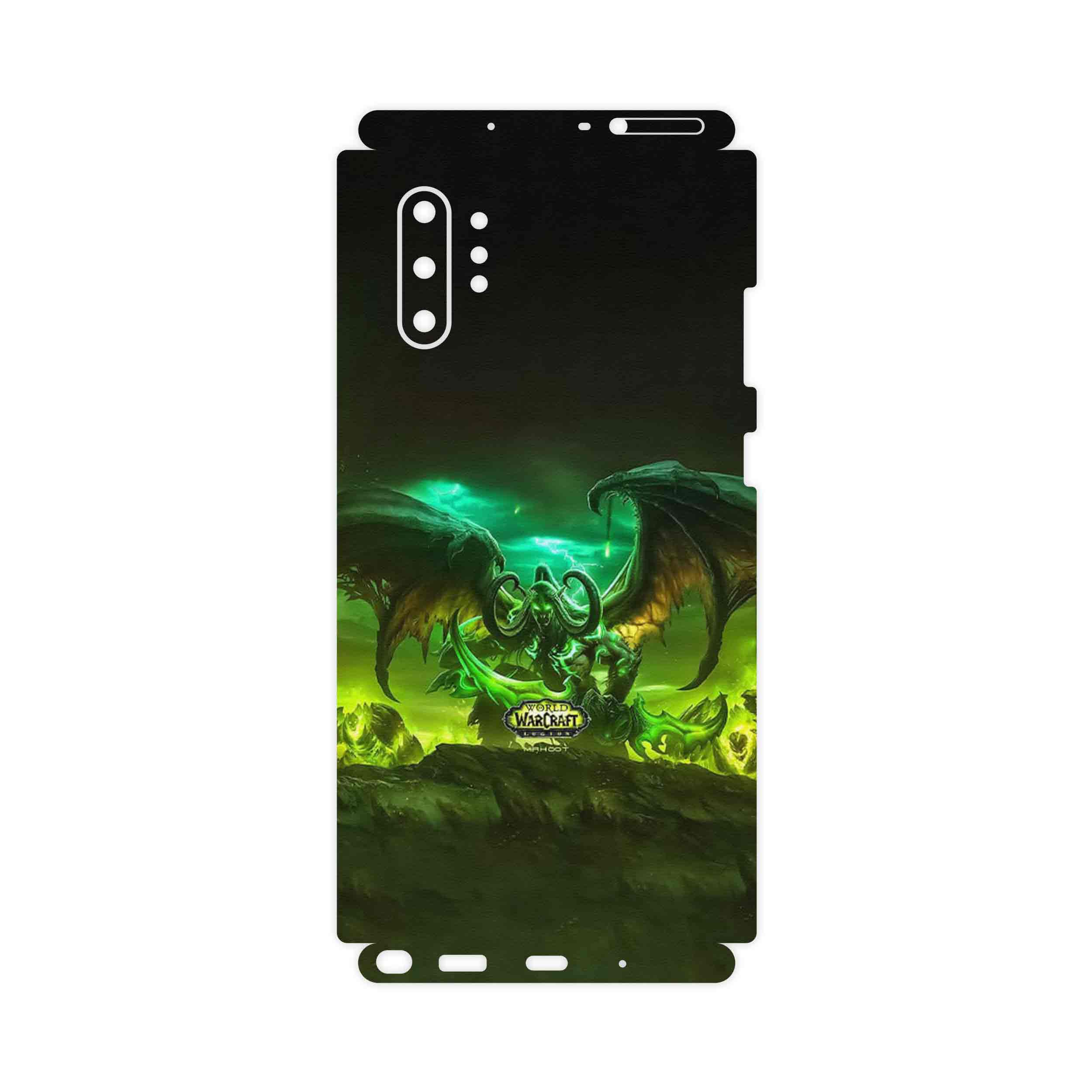 برچسب پوششی ماهوت مدل Warcraft Game Series-FullSkin مناسب برای گوشی موبایل سامسونگ Galaxy Note 10 Plus