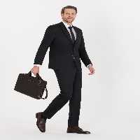 کت و شلوار مردانه مشکی پیرکاردین - فروشگاه لباس شهرمون