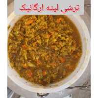 ترشی لیته کاملاخانگی  درکنارآبگوشت طعم فوق العاده ای داره