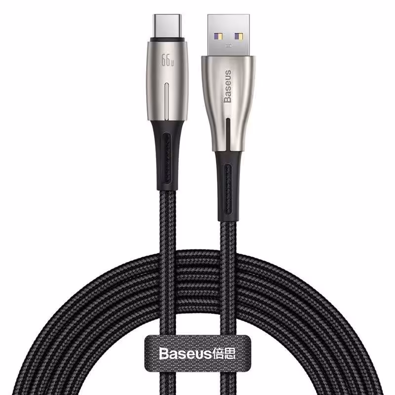 کابل تایپ سی فست شارژ Baseus CATSD-N SCP 6A 2m