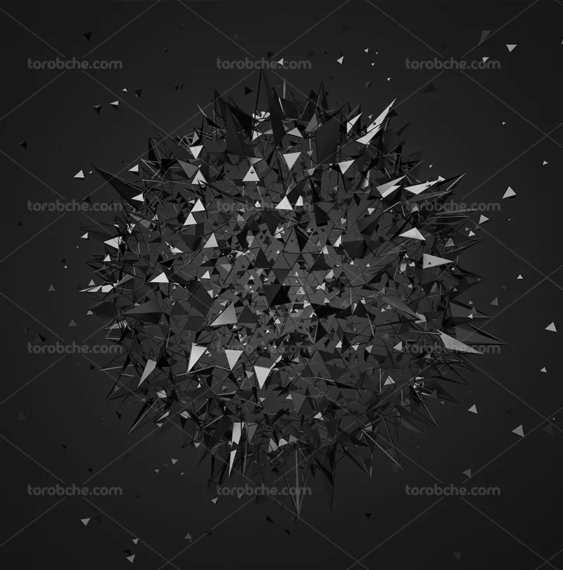 بک گراند انتزاعی با اشکال هندسی | گرافیک با طعم تربچه