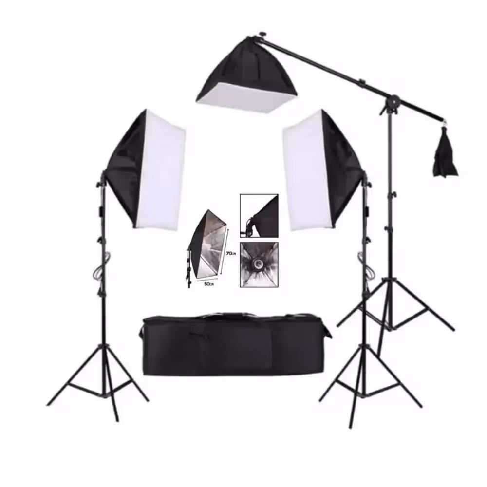 کیت سه شاخه نور 3 لامپ Continuous Lighting Kit 3 Lamps
