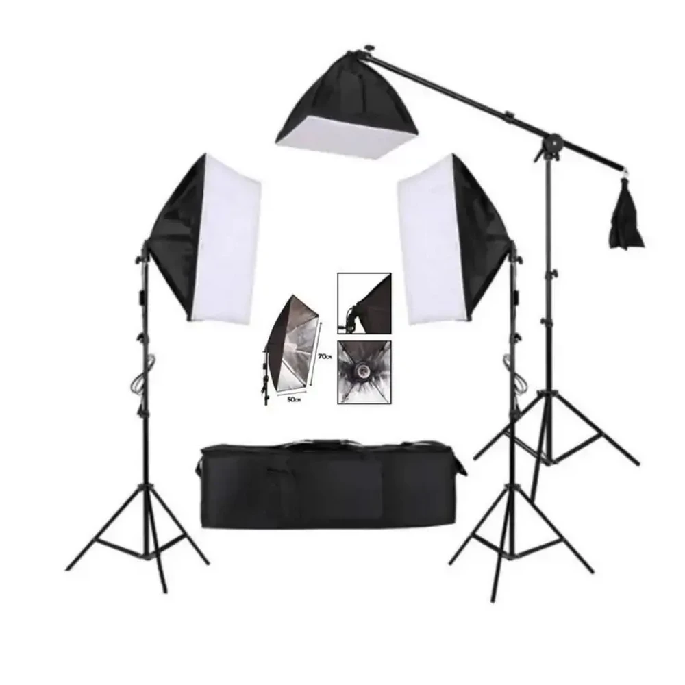 کیت سه شاخه نور 3 لامپ Continuous Lighting Kit 3 Lamps