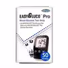 نوار تست قند خون اینفوپیا مدل EASYGLUCO PRO بسته 50 عددی