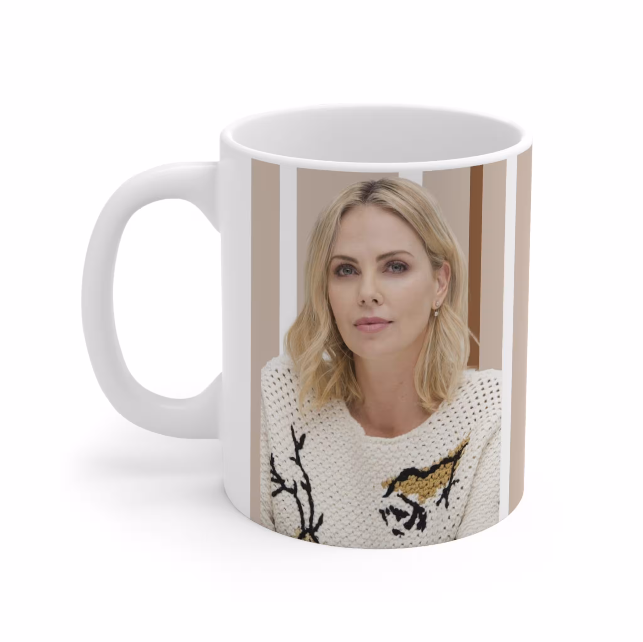 ماگ طرح شارلیز ترون Charlize Theron مدل NM1898