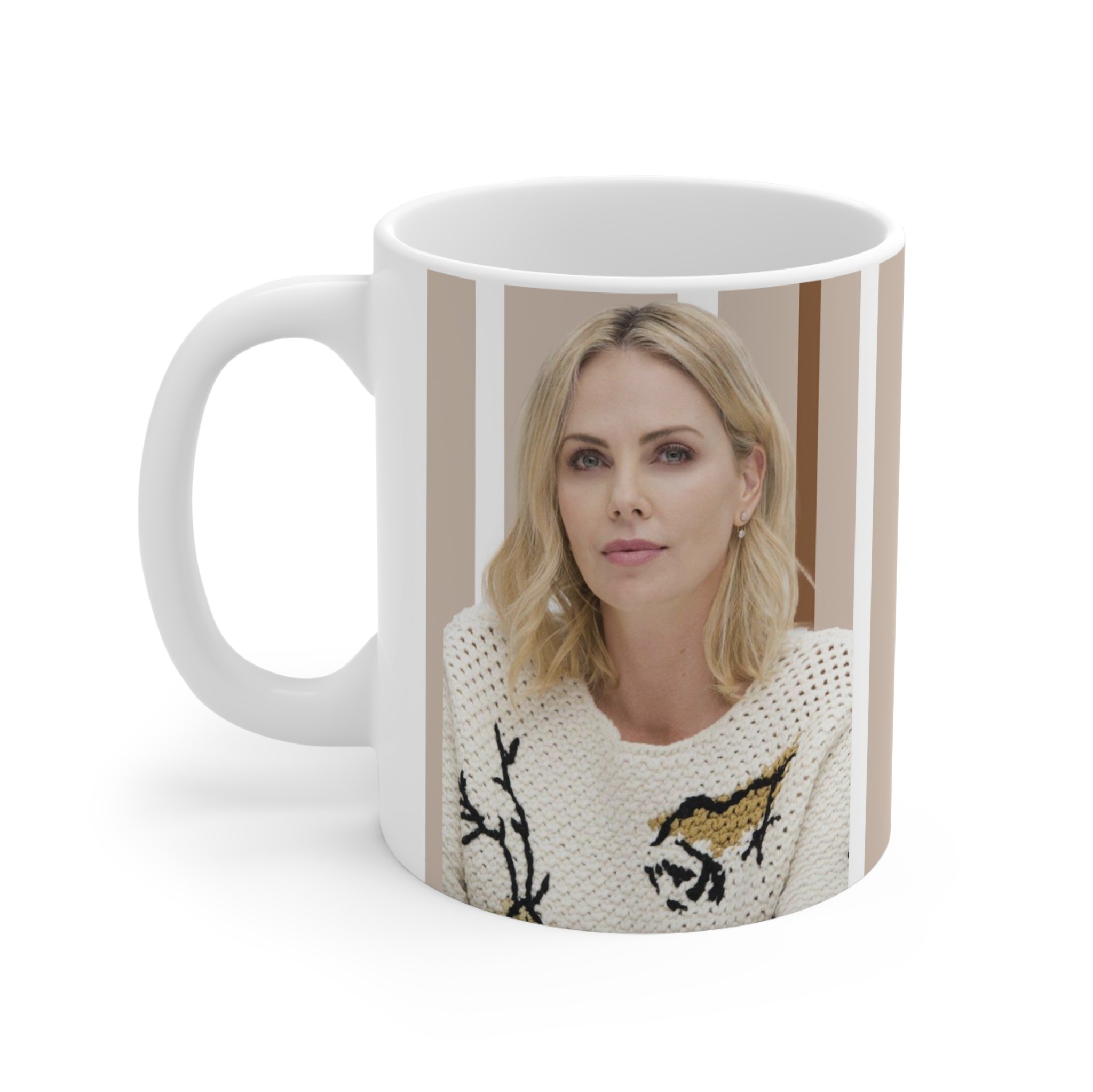  ماگ طرح شارلیز ترون Charlize Theron مدل NM1898