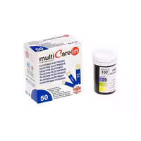 نوار تست کلسترول خون بی اس آی مدل MulticareIN بسته 50 عددی | فروشگاه اینترنتی تاتا کالا
