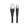 کابل تبدیل USB به USB-C هوکو مدل X53 Silicon طول 1 متر