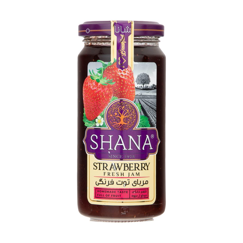 مربا توت فرنگی 310g شانا